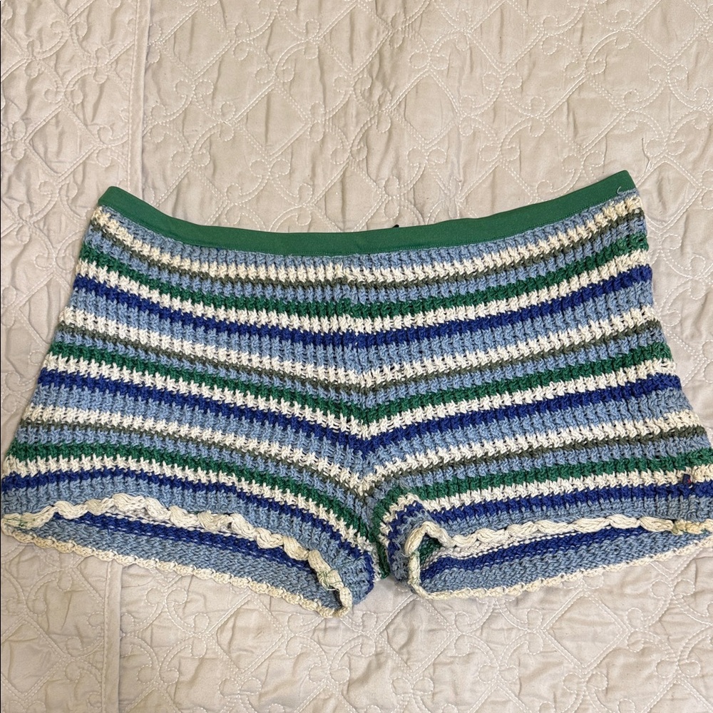 Tommy Hilfiger Multicolor Striped Women Shorts